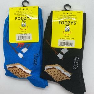 Foozys camping socks 2 pair Womens